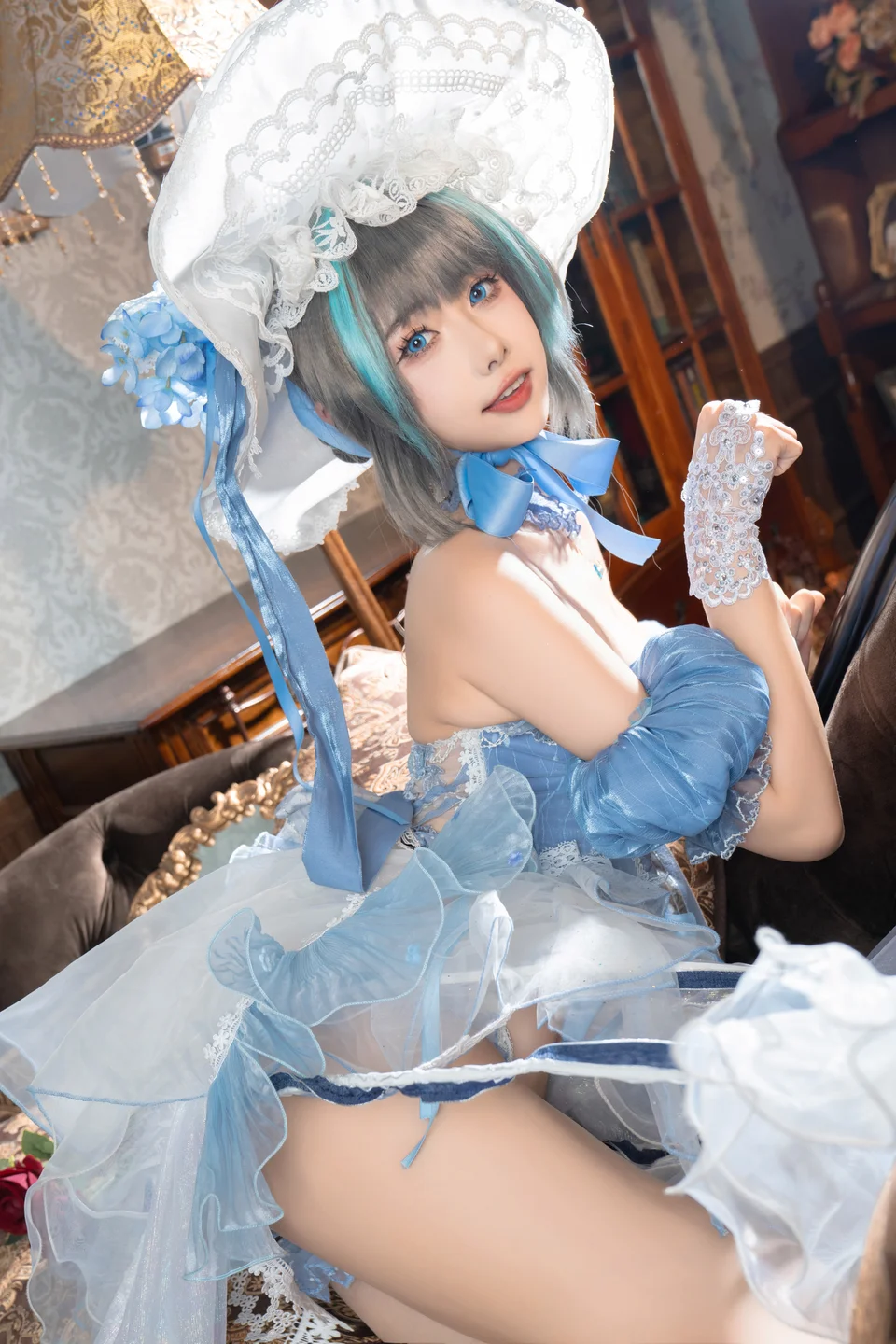 Momoko葵葵 - 柴郡本 礼服 [27P-199MB] tg@simisebaisi 【丝足阁】008.webp